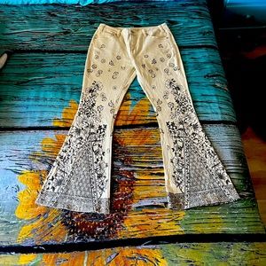 NWOT Rock & Roll denim high rise flares